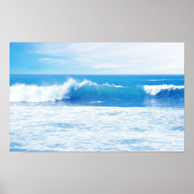 Vågar i havet poster (Framsidan)