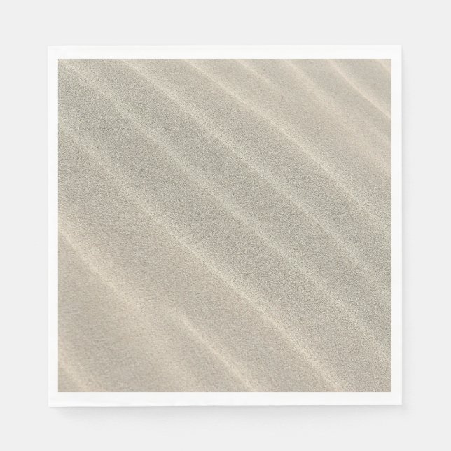 Vågar i Sand Pappersservett (Framsidan)