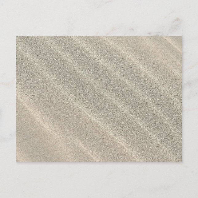 Vågar i Sand Vykort (Framsida)