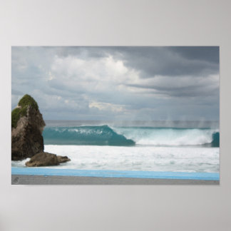 Vågar i stormen poster