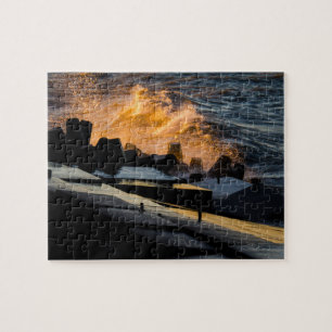 Vågar i Sunset Guld Pussel