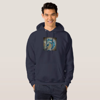 Vågar inom hoodie