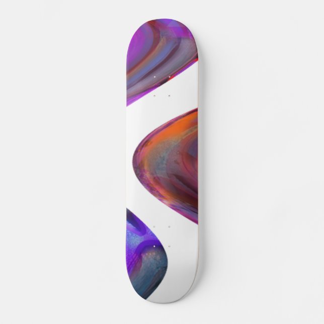 Vågar Mini Skateboard Bräda 18,5 Cm (Framsida)