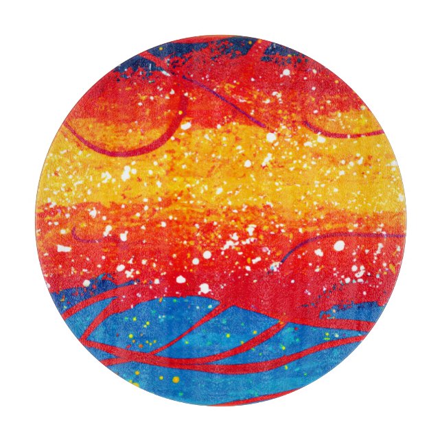 Vågar Mönster i färglös hav. Köp nu (Framsidan)