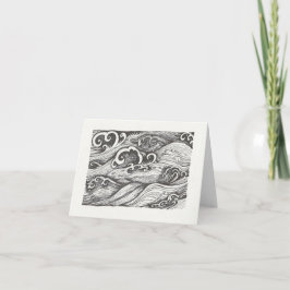 Vågar Notecard Kort