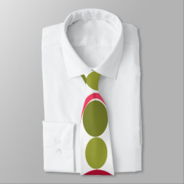 Vågar och cirklar slips