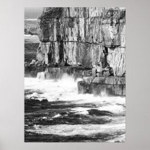 Vågar och sten - B&W 2 Poster