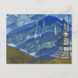 Vågar om Mist av Nicholas Roerich Vykort