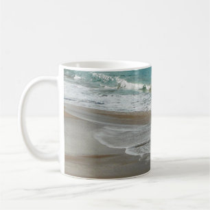Vågar på Beach Turquise Blue Ocean Kaffemugg