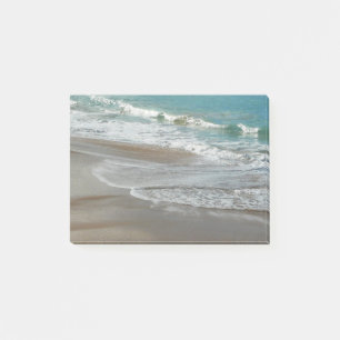 Vågar på Beach Turquise Blue Ocean Post-it Block