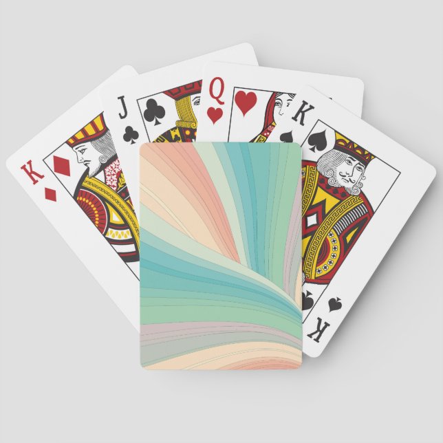 Vågar på Färg-stödkort Casinokort (Baksidan)