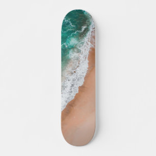 Vågar på Sandy Beach Mini Skateboard Bräda 18,5 Cm