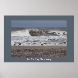 Vågar Sea Isle City Poster