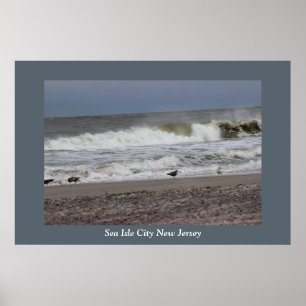 Vågar Sea Isle City Poster