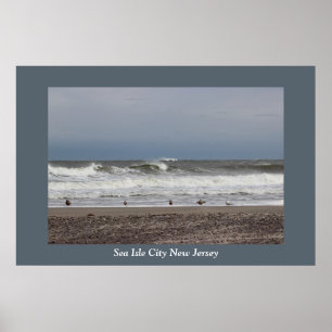 Vågar Sea Isle City Poster