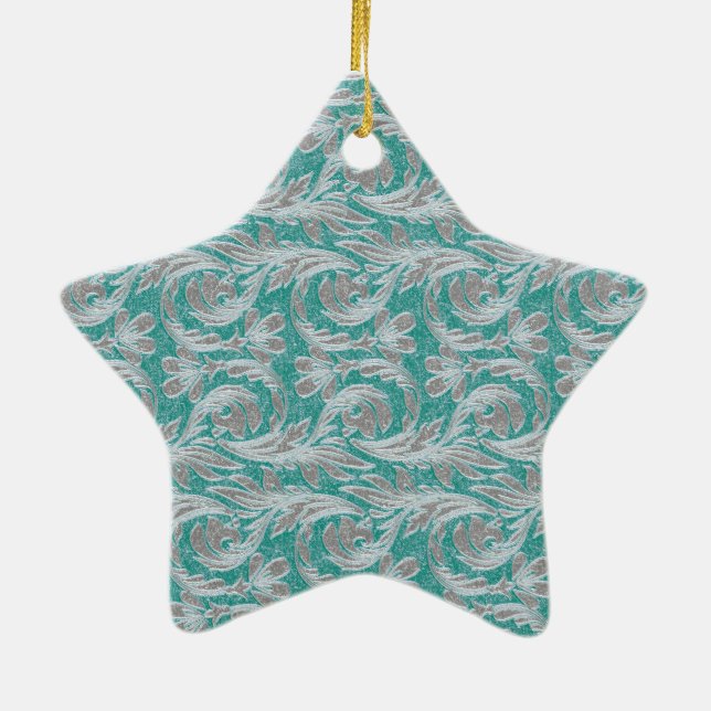 Vågar, Seafoam-White STAR ORNAMENT (Baksidan)