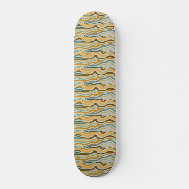 vågar skateboard bräda 20,5 cm (Framsida)