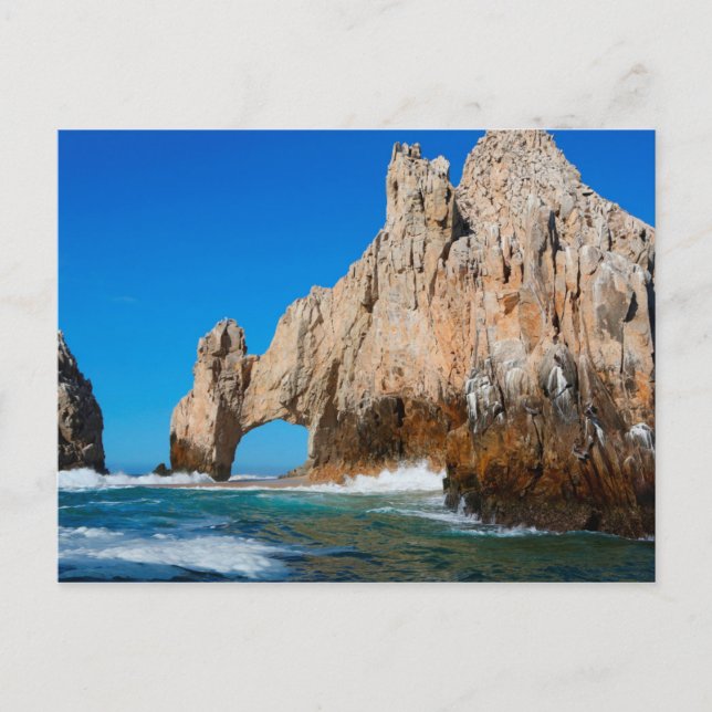 Vågar som skär på bålen vykort (Framsida)