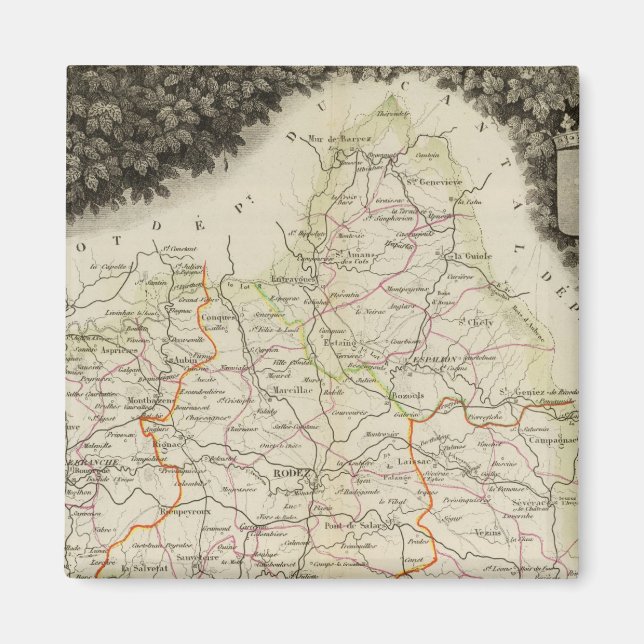 Vägar, Städer, städer Magnet (Framsidan)