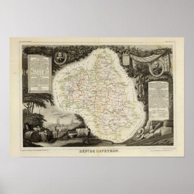 Vägar, Städer, städer Poster (Framsidan)