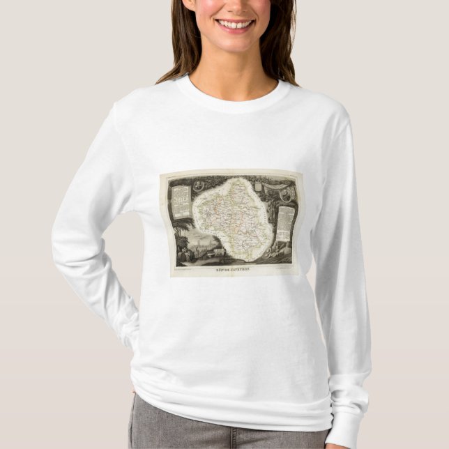 Vägar städer, städer tee shirt (Framsida)