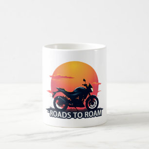 Vägar till roaming kaffemugg