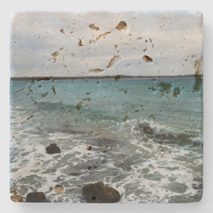Vågar vid havet, stenunderlägg