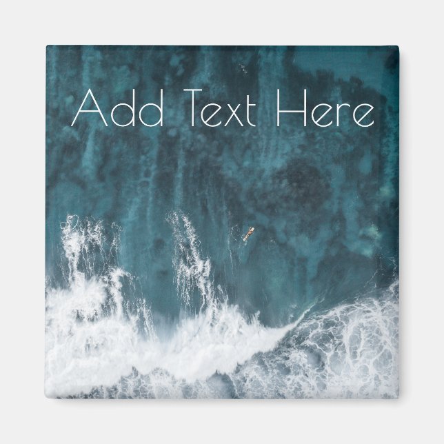 Vågar vid havsområdet magnet (Framsidan)