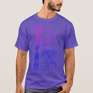 Vågar Waveform Audio Digital Design Modular Gift 1 T Shirt