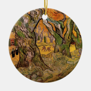 Vägarbetare av Vincent van Gogh Julgransprydnad Keramik