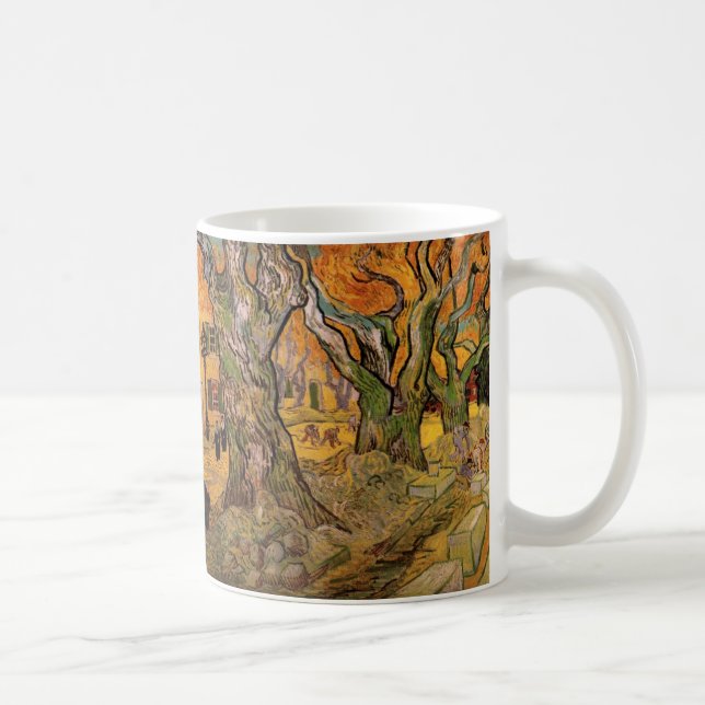Vägarbetare av Vincent van Gogh Kaffemugg (Höger)