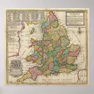 Vägarna av England och Wales Poster