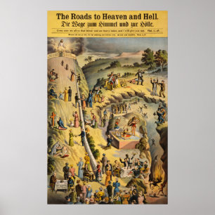Vägarna till himmel och helvete poster