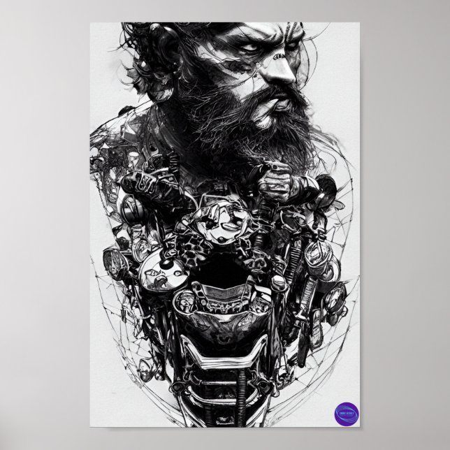 VÄGARRIOR 1 POSTER (Framsidan)