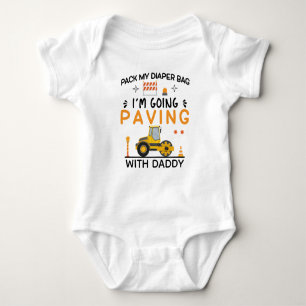 Vägbeläggarlastbilsförare Pappa Beläggningsbil T Shirt