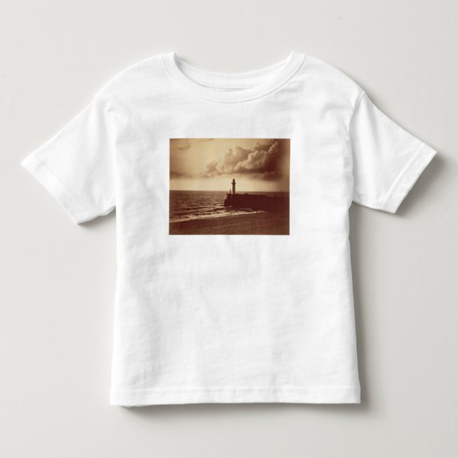 Vågbrytare på Sete, c.1855 (äggviteämnetryck från Tee (Framsida)