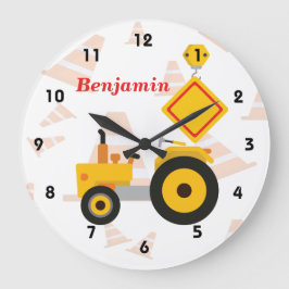 Vägbygge Stor Klocka