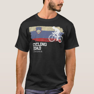 Vägcykling Slovenien Vägcykel Bike Speed Cycle Cyc T Shirt