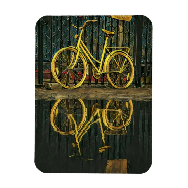 Vägcyklistpresenter Magnet (Vertikal)
