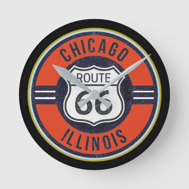 VÄGEN 66 CHICAGO - klocka (Framsida)