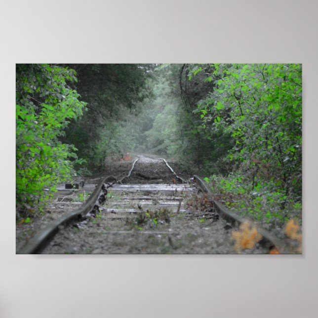 Vägen är mindre resande poster (Framsidan)