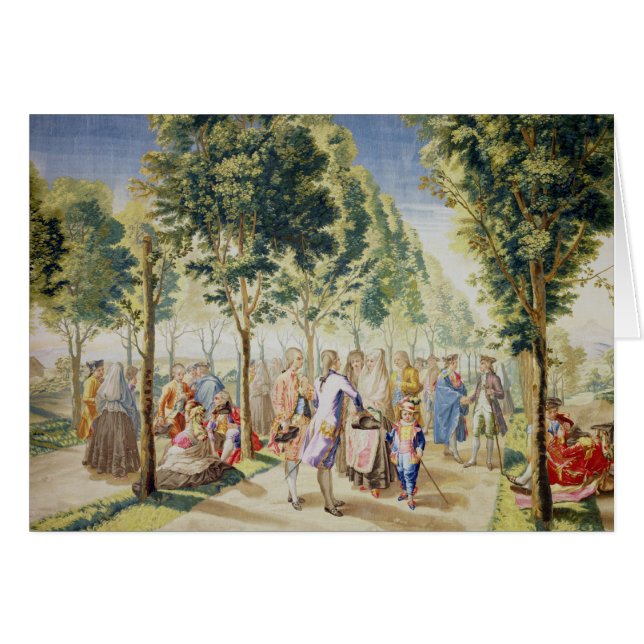 Vägen av fröjder hälsningskort (Framsidan Horizontal)