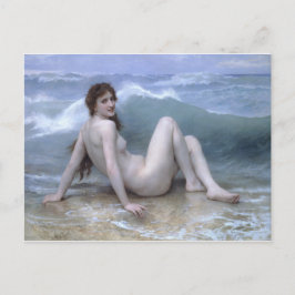 Vågen av William-Adolphe Bouguereau Vykort