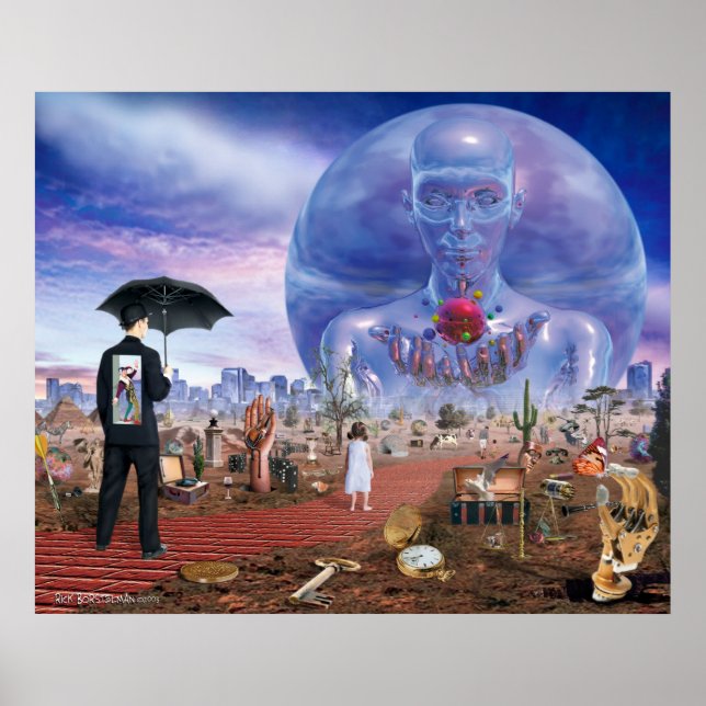 Vägen framför poster (Framsidan)