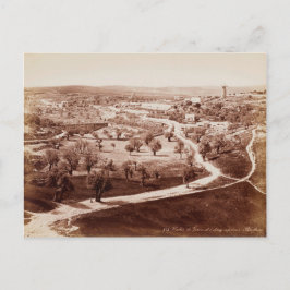 Vägen från Jerusalem till Betlehem  Vykort
