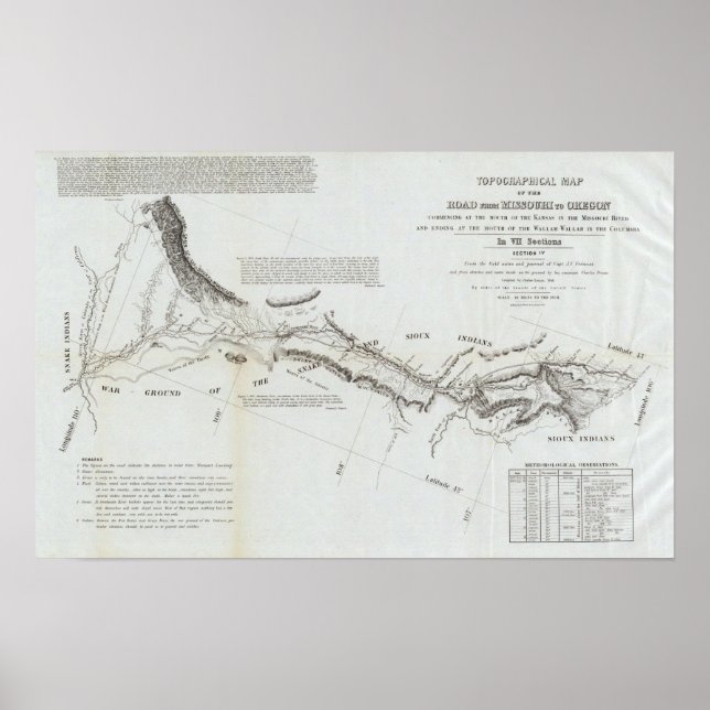 Vägen från Missouri till Oregon 2 Poster (Framsidan)
