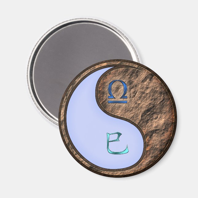 Vågen & Jord Orm Magnet (Front/Back)