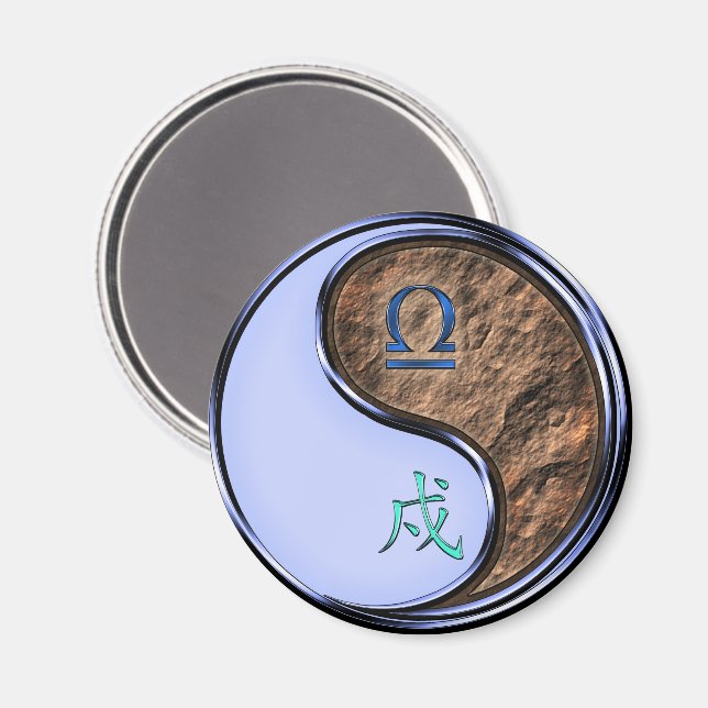 Vågen & Jordhund Magnet (Front/Back)