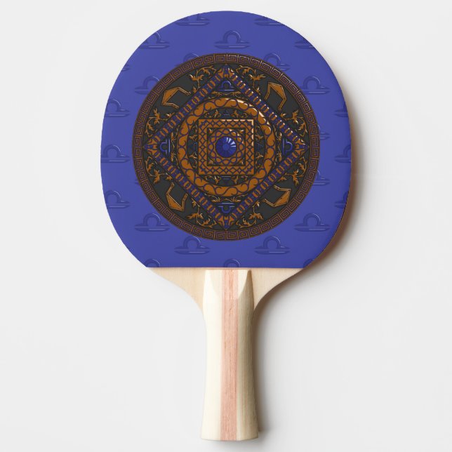 Vågen Mandala Ping Pong Paddle Pingisracket (Framsidan)