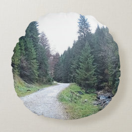Vägen Mellan Tallarna - Vild Natur Rumänien Rund Kudde